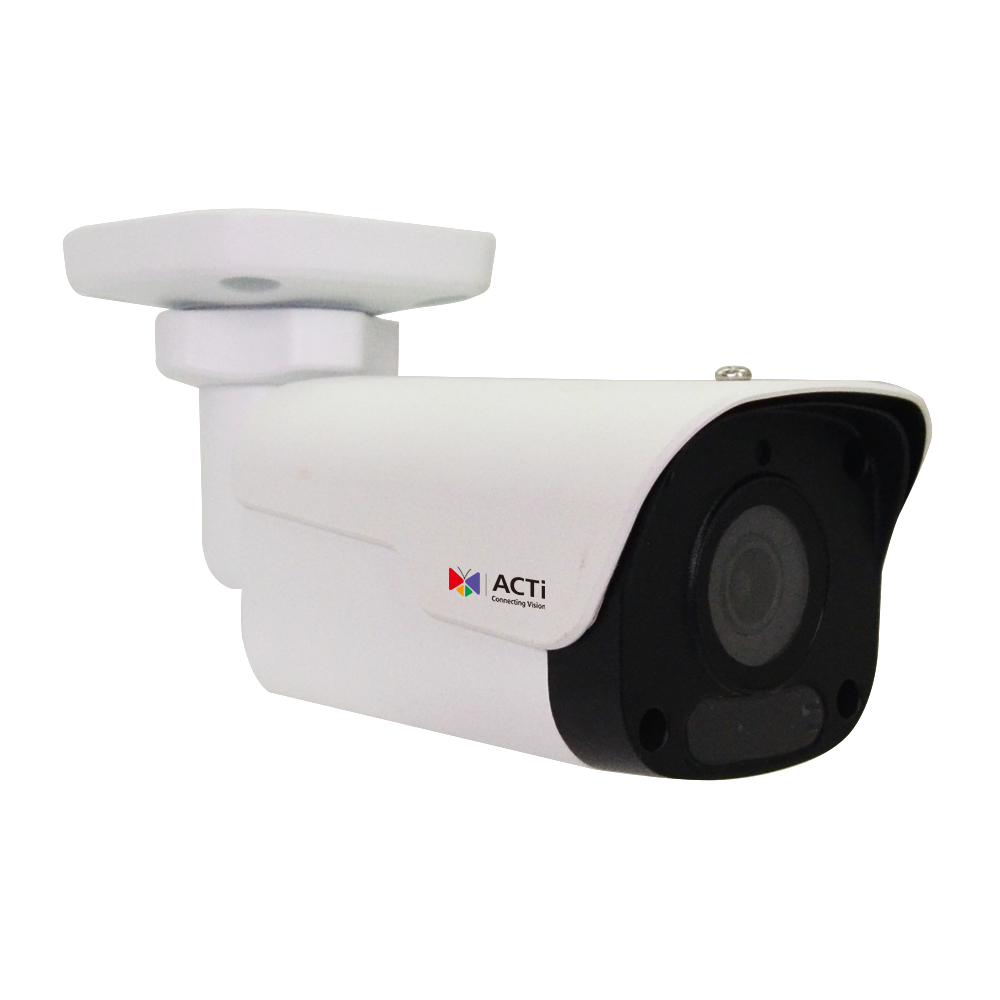 ACTi Z317 4MP Deep Learning AI f2.8mm Fixed Bullet with IR LED 50m, WDR 120dB