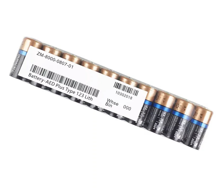 Duracell CR17345 3V Lithium Battery ZM-8000-0807-01 for ZOLL AED Plus Defibrillator