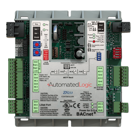 Automated Logic ZN253 BACnet Advanced Application Controller for Single-Zone HVAC Control