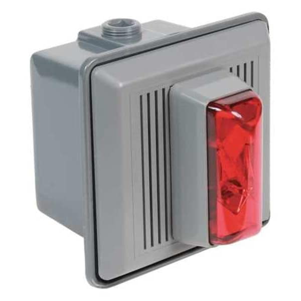 868STRR-N5 | Edwards Signaling 120V Red Industrial Horn/Strobe 100dB Xenon UL
