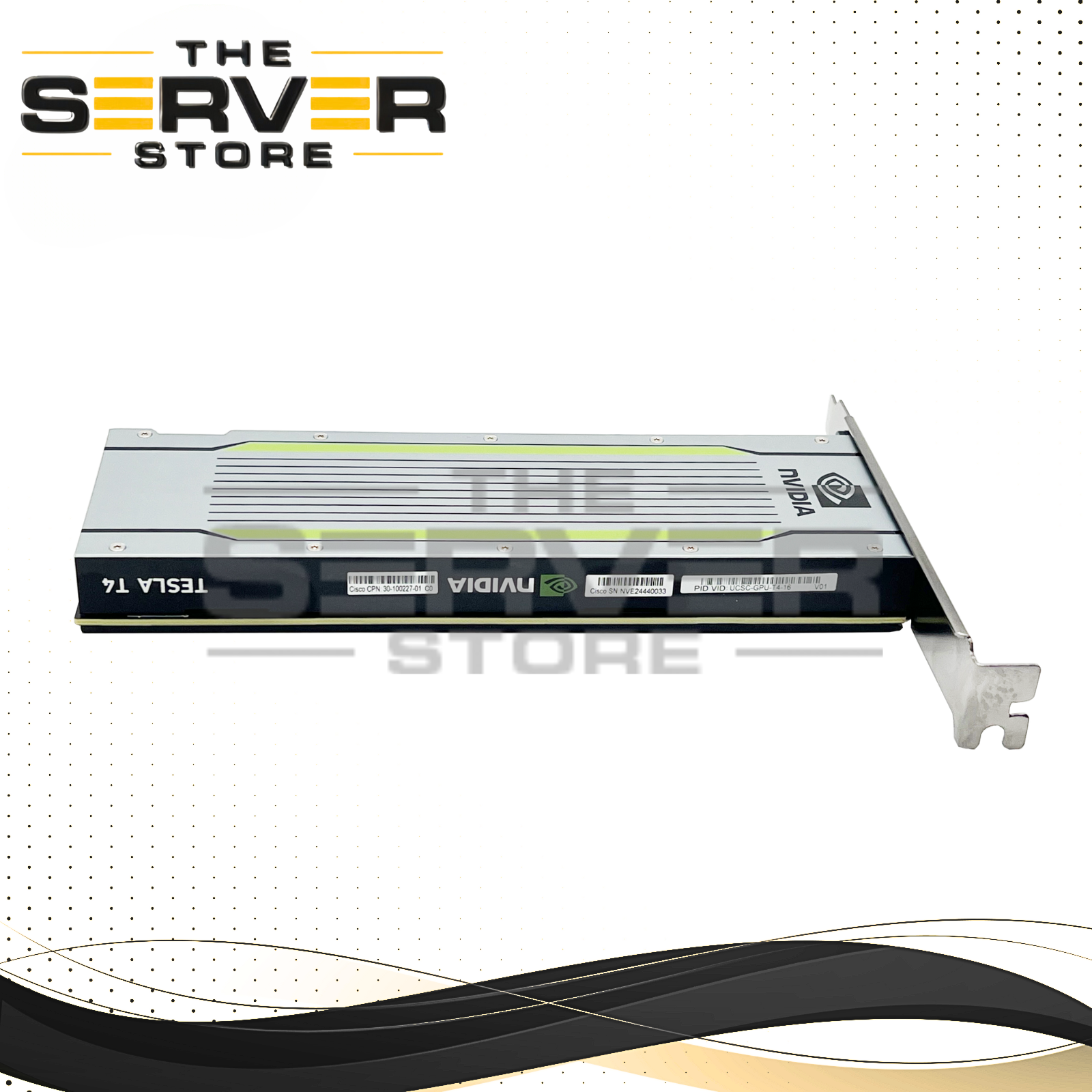 Cisco Nvidia Tesla T4 16GB GDDR6 GPU Graphics Accelerator PG183 UCSC-GPU-T4-16