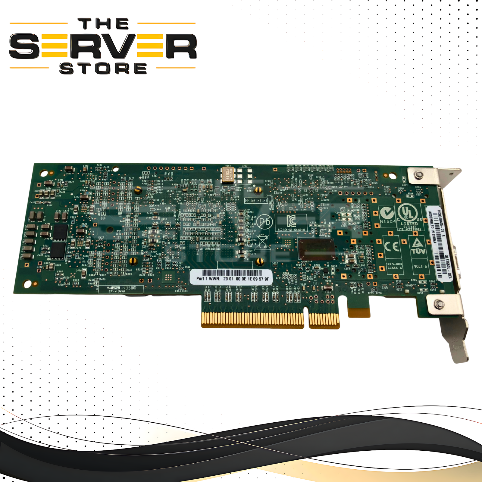 Dell QLogic QLE2660L 16Gb Single-Port Fibre Channel PCIe HBA LP 0TC40H TC40H