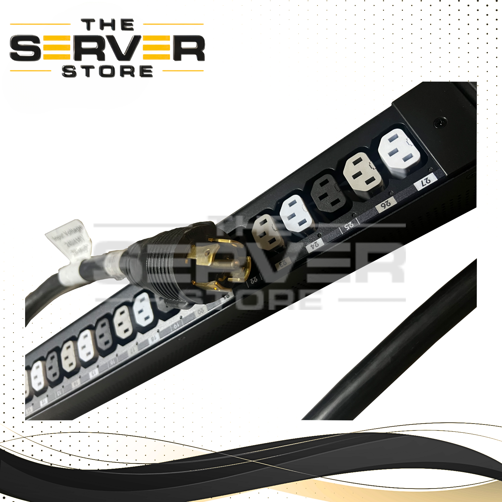 Server Tech Rack PDU 220/380V-240/415V 24A 3P+N+PE 50/60Hz C2W54CE-5CAE2M00