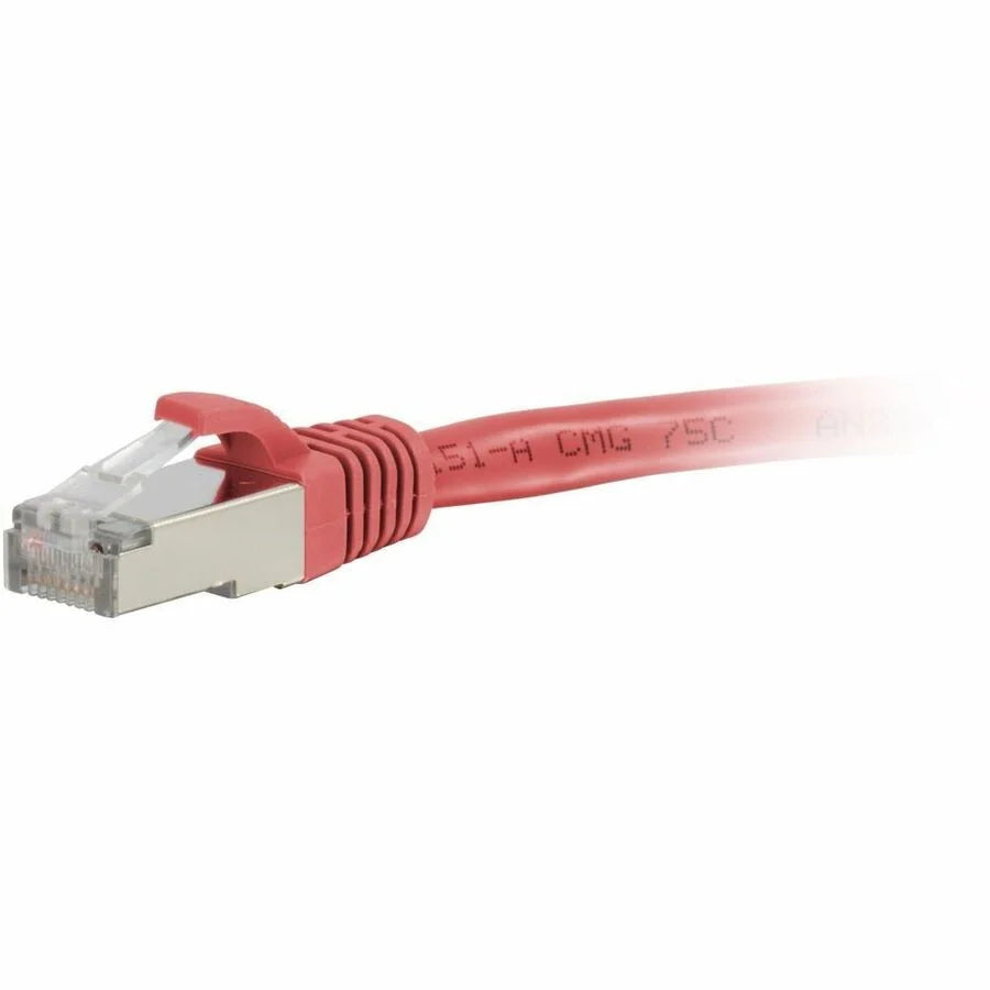 C2G 6ft (1.8m) Cat6a Snagless Shielded (STP) Ethernet Network Patch Cable - Red