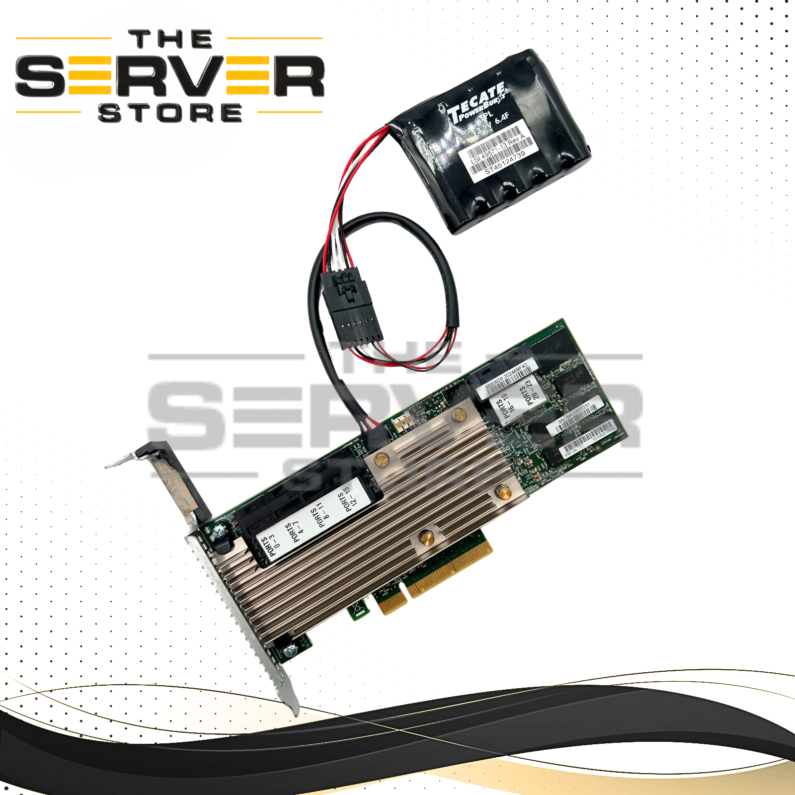Broadcom LSI 9361-24i MegaRAID 12Gb/s SAS and SATA Raid Storage Controller