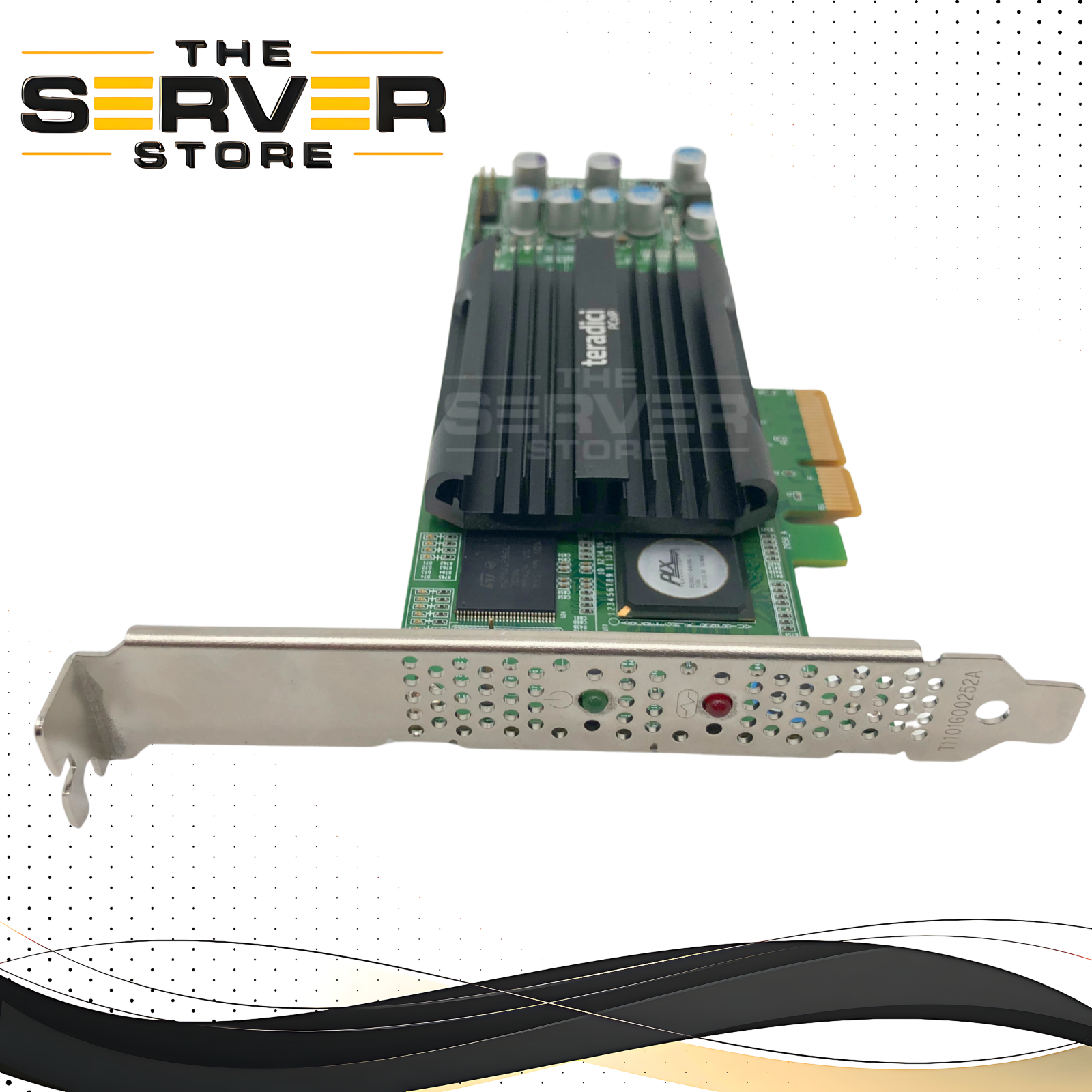 Teradici APEX 2800 High Profile PCoIP Hardware Accelerator PCIe Server Card for Virtual Desktop Infrastructure (VDI) Environments. P/N: T2800H0101.