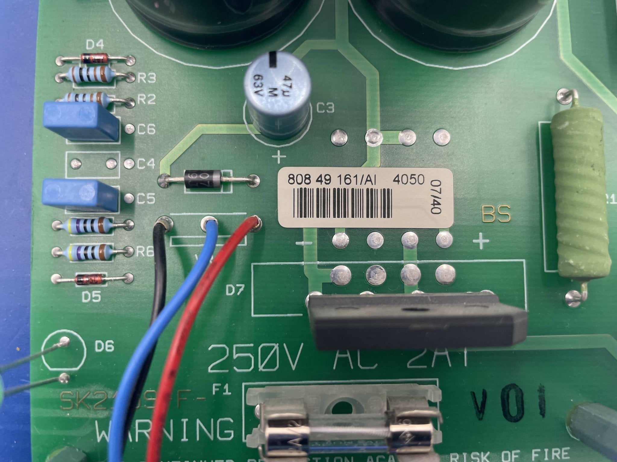 AC CONTROL BOARD (50183037/80849161/SK2159-F) SIEMENS