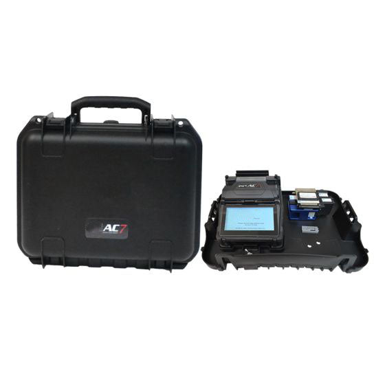 Fusion Splicer Kit AC7 Active Clad with FC6S+ Cleaver, Cheetah SOC Holder, Spare ER-17 Electrodes, Sheath Clamps