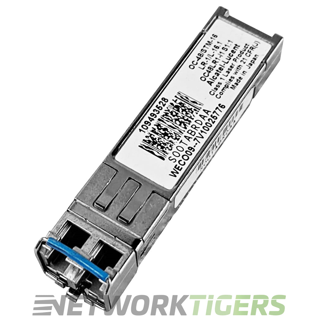 Alcatel-Lucent 109493528 OC-48-LR 1310nm SMF LC SFP Transceiver