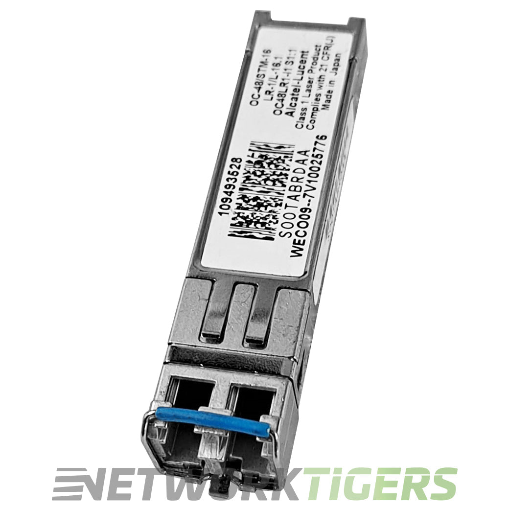 Alcatel-Lucent 109493528 OC-48-LR 1310nm SMF LC SFP Transceiver