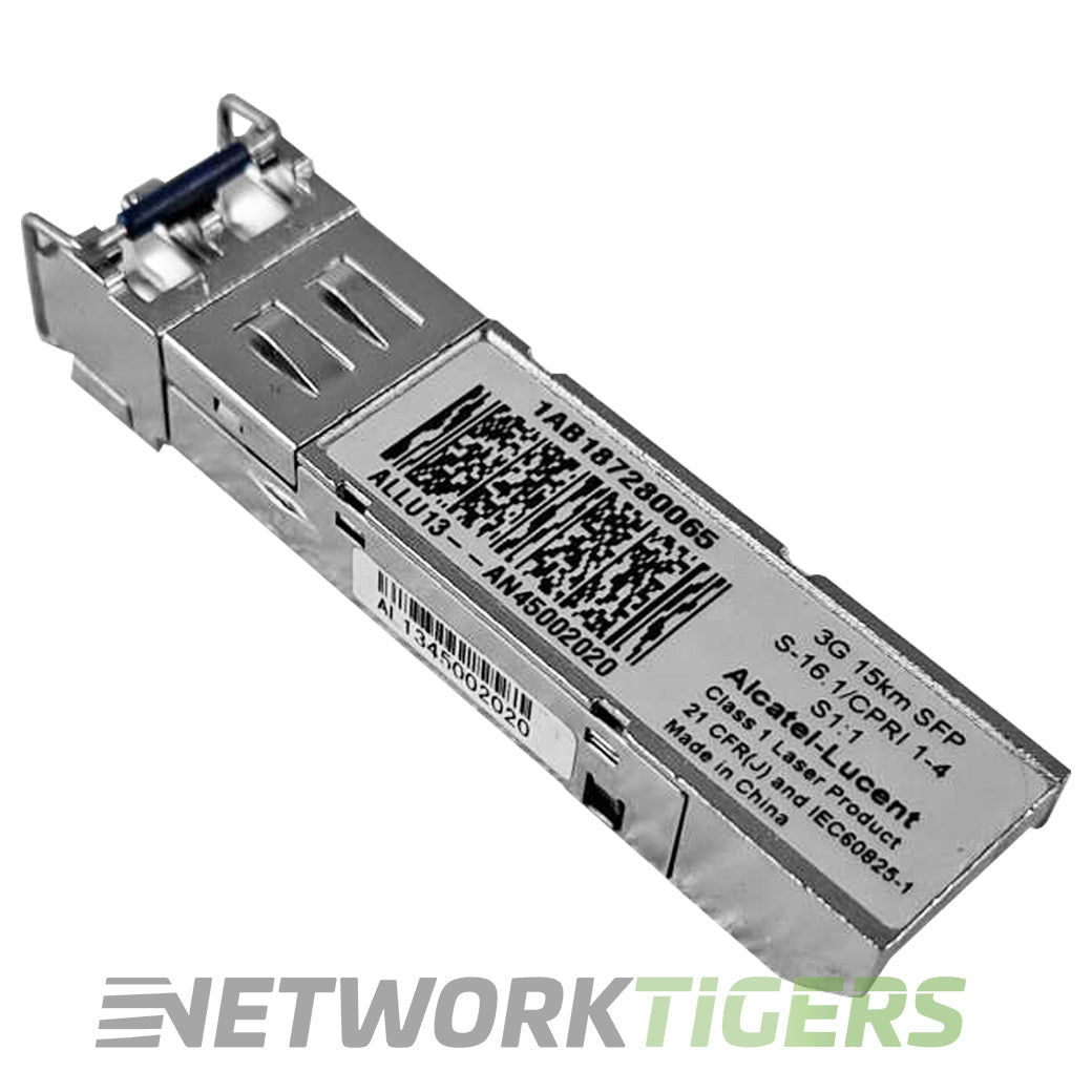 Alcatel-Lucent 1AB187280065 3GB 15km S-16.1/CPRI 1-4 SFP Transceiver
