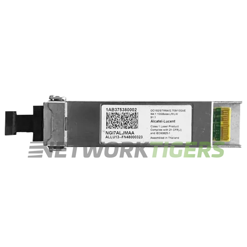 Alcatel-Lucent 1AB375380002 10GB BASE-LR 1310nm Long Reach LC XFP Transceiver