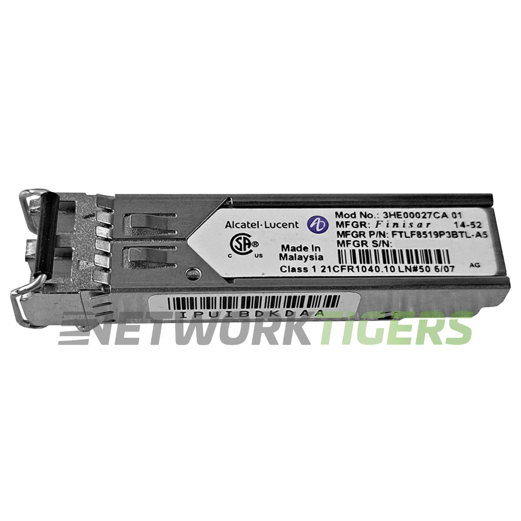 Alcatel-Lucent 3HE00027CA 1GB BASE-LX 850nm MMF LC SFP Transceiver
