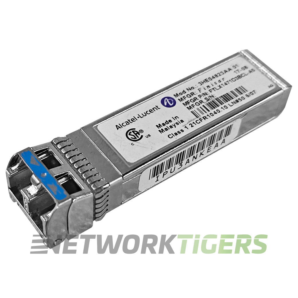 Alcatel-Lucent 3HE04823AA 01 10GB BASE-LR LR-LC SFP+ Transceiver