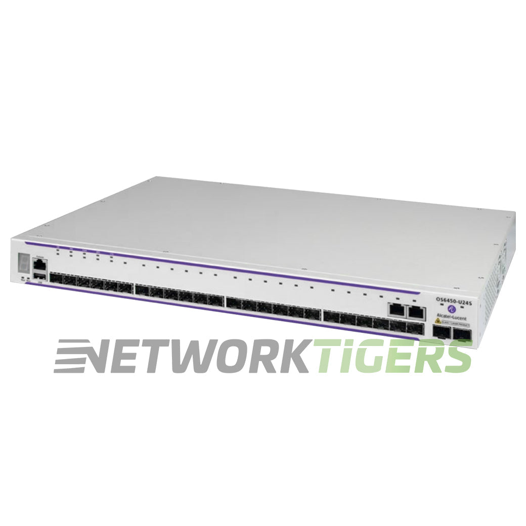Alcatel-Lucent OS6450-U24S 22x 1GB SFP 2x 10GB SFP+ 2x 1GB Combo Switch