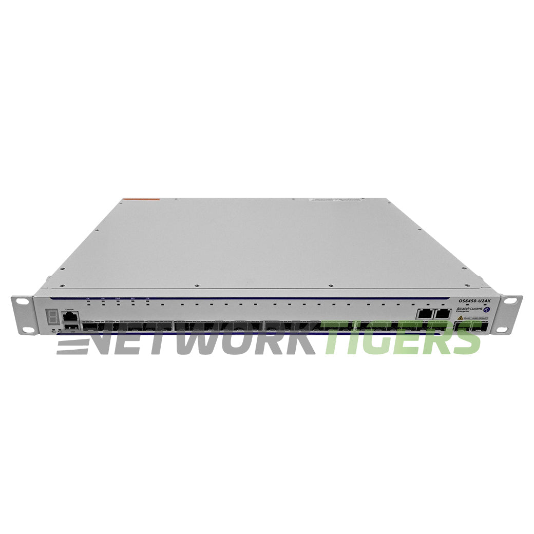 Alcatel-Lucent OS6450-U24X 22x 1GB SFP 2x 1GBCombo 2x SFP+ 1x Mod Slot Switch