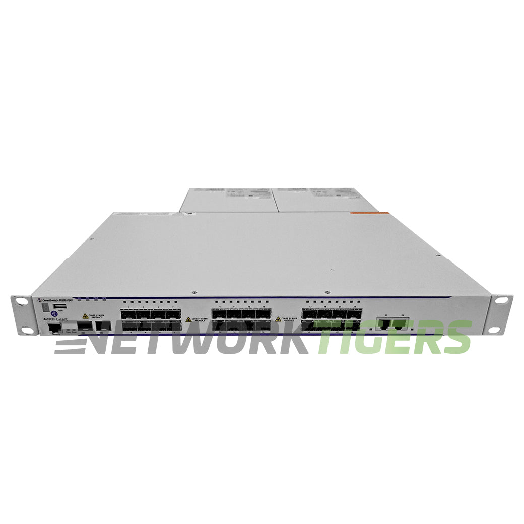 NEW Alcatel Lucent OS6850E-U24X 22x 1GB SFP 2x 10GB SFP+ 2x 10GB Combo Switch