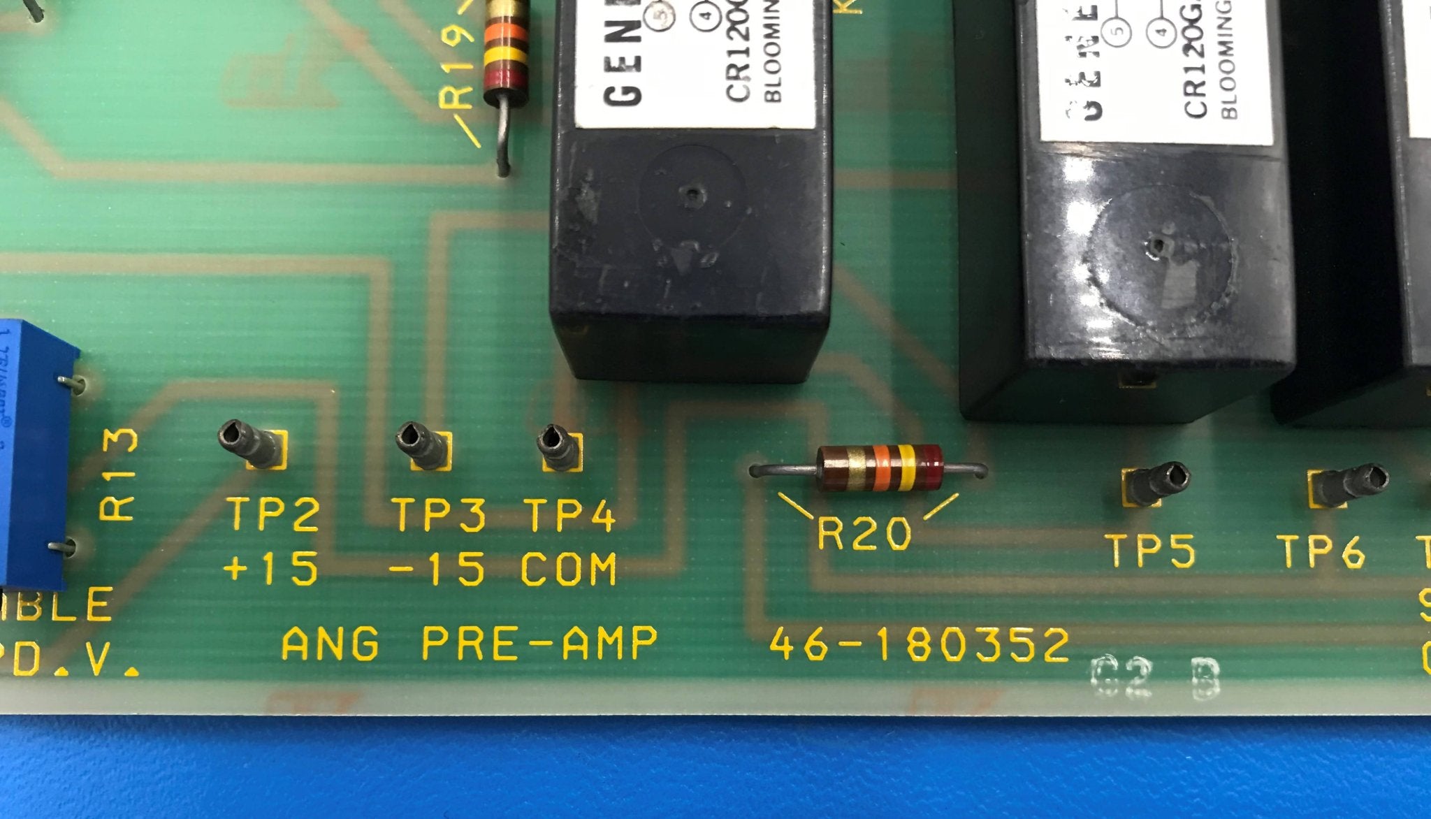 Ang Pre-Amp Board (46-180352 G2 D) GE Advantx