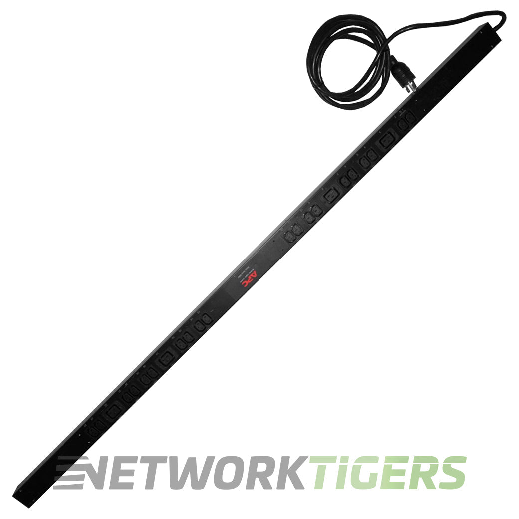 NEW APC AP7540 Basic Rack 20x IEC 60320 C13 4x IEC 60320 C19 20A Zero U 208V PDU