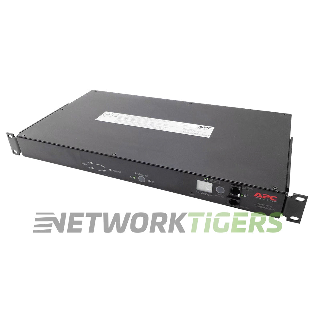 NEW APC AP7750A 120V 15A 8x NEMA 5-15R Rack Mount Automatic Transfer Switch