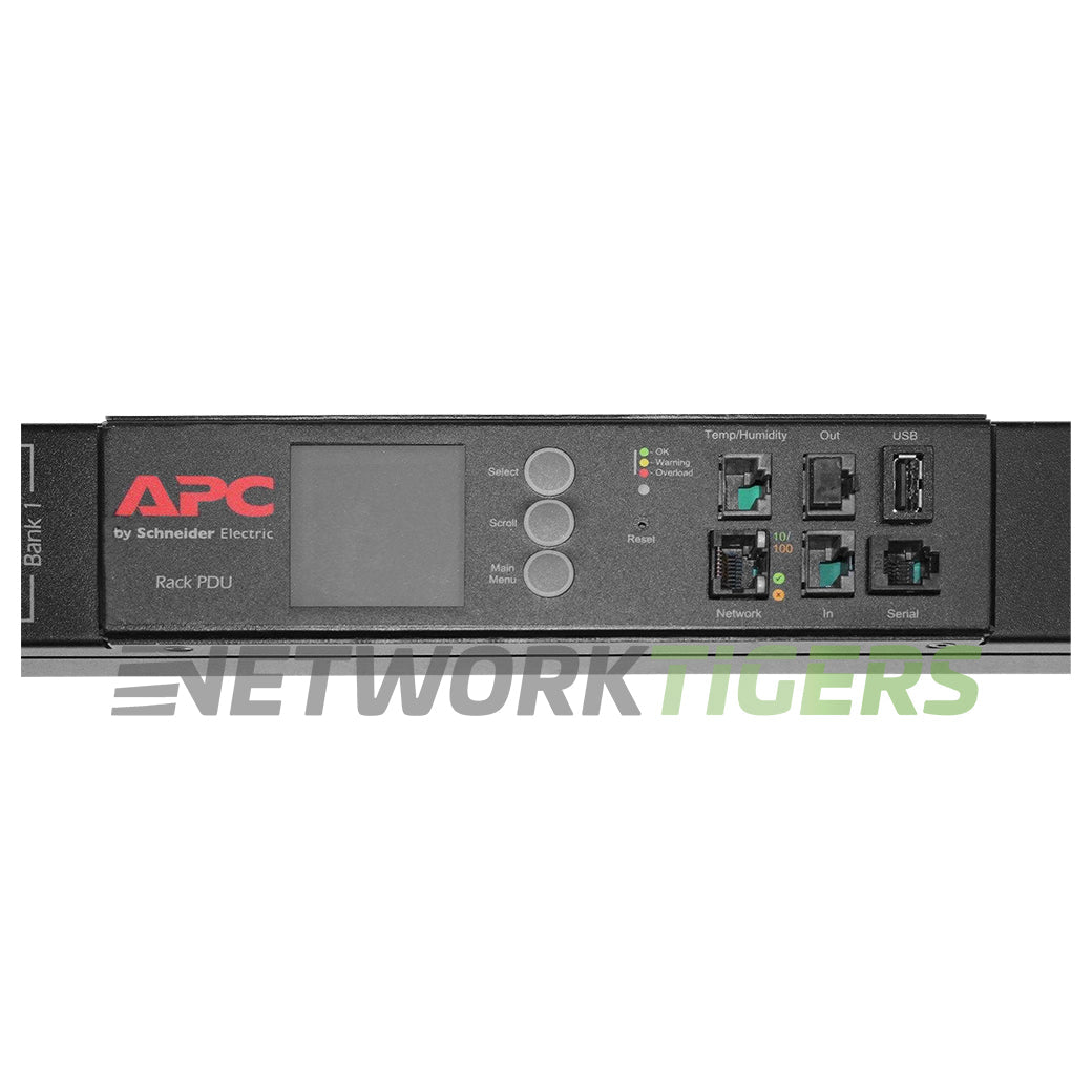 APC AP8841 Metered Rack 208V-240V 30A 36x IEC 320 C13 Zero U PDU