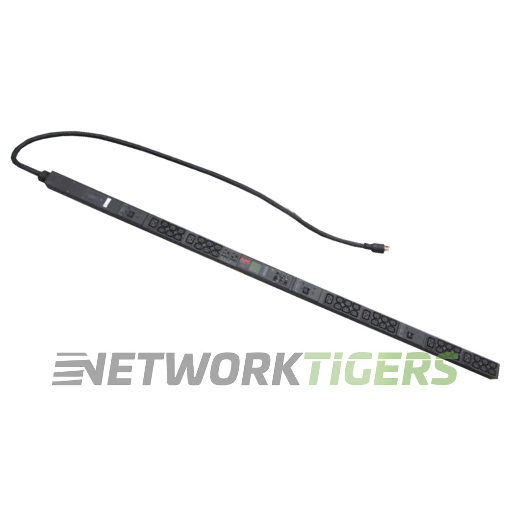NEW APC AP8865 Metered 3 PH 30A 2G 8.6kW 208V 36x C13 6x C19 2x 5-20 0U Rack PDU