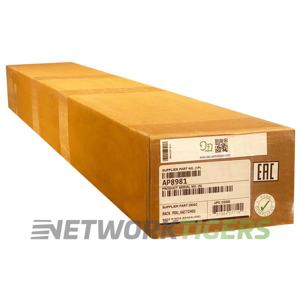 NEW APC AP8981 21x IEC 60320 C13 3x IEC 60320 C19 11kW 230V PDU