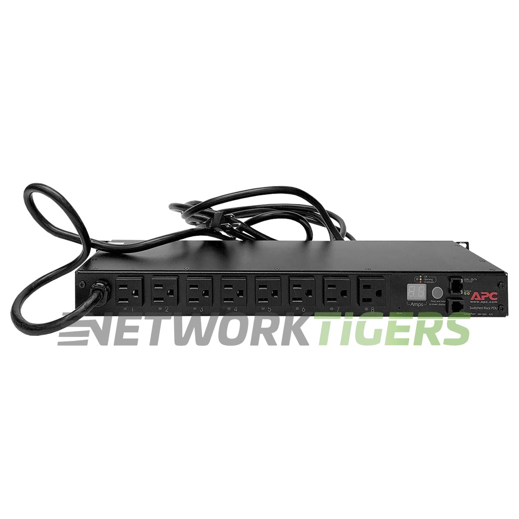 NEW APC AP7900B Switched Rack 120V 15A 8x NEMA 5-15R 1U PDU