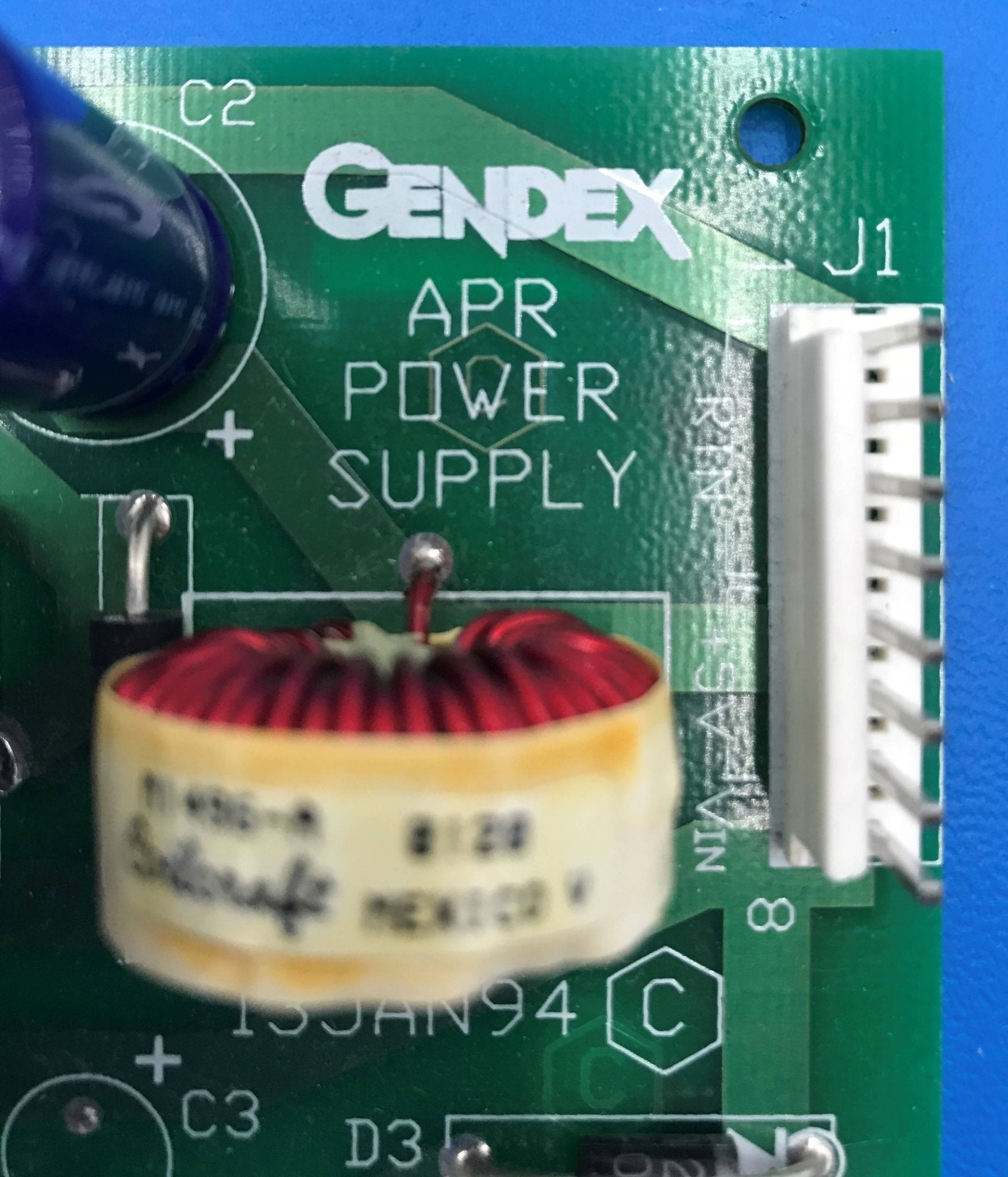 APR Power Supply PCB (124-0151 G1 Ver 4) Gendex