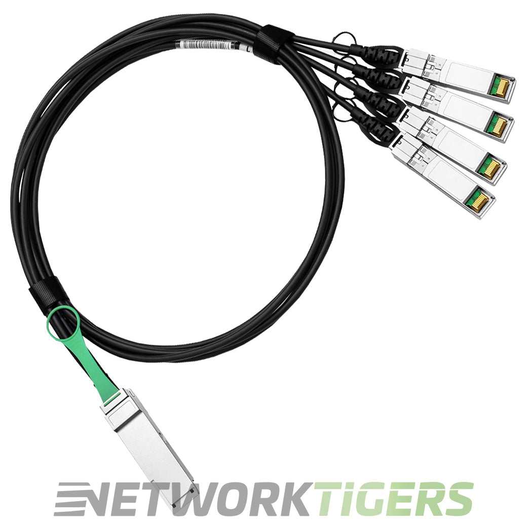 NEW Arista CAB-Q-S-5M 5m 40GB QSFP+ to 4x 10GB SFP+ Breakout Cable