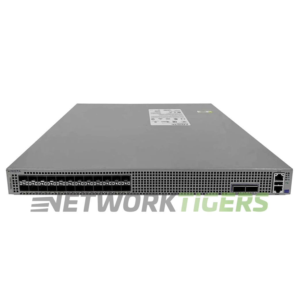 NEW Arista DCS-7020SR-24C2-F 24x 10GB SFP+ 2x 100GB QSFP F-B Airflow Switch
