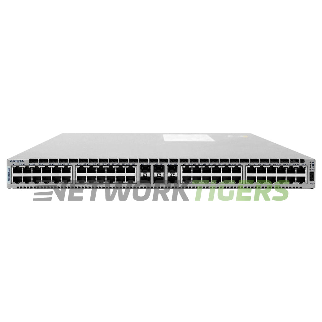 Arista DCS-7020TR-48-R 48x 1GB RJ45 6x 10GB SFP+ B-F Air Switch