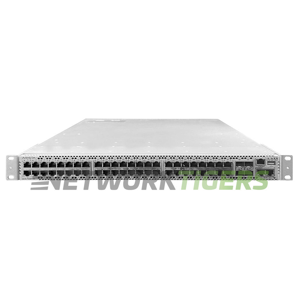 Arista DCS-7048T-4S-R 48x 1GB RJ45 4x 10GB SFP+ Back-to-Front Airflow Switch