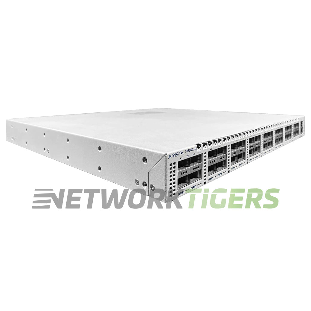 NEW Arista DCS-7050QX-32-R 32x 40GB QSFP+ Back-to-Front Airflow Switch