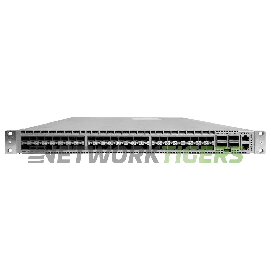 Arista DCS-7050S-64-R 48x 10GB SFP+ 4x 40GB QSFP+ Back-to-Front Airflow Switch