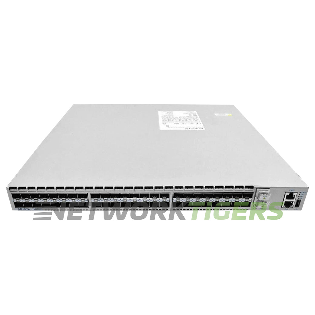 NEW Arista DCS-7050SX-72-F 48x 10GB SFP+ 2x MXP Front-to-Back Airflow Switch