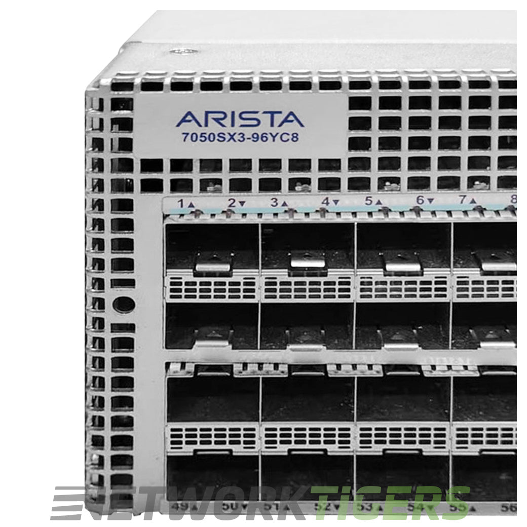 Arista DCS-7050SX3-96YC8-F 96x 25GB SFP 8x 100GB QSFP28 F-B Air Switch