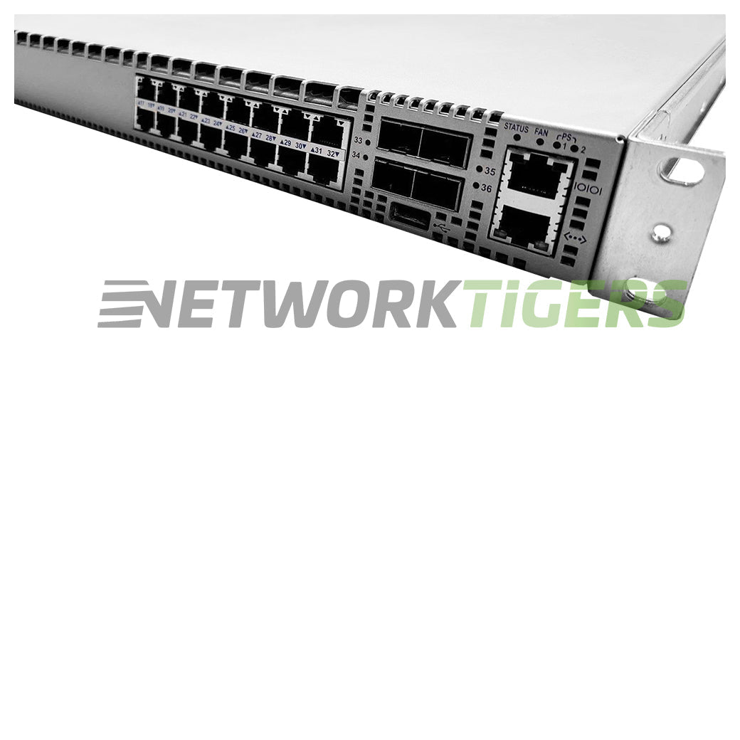 NEW Arista DCS-7050T-36-R 32x 10GB Copper 4x 10GB SFP+ Back-to-Front Air Switch