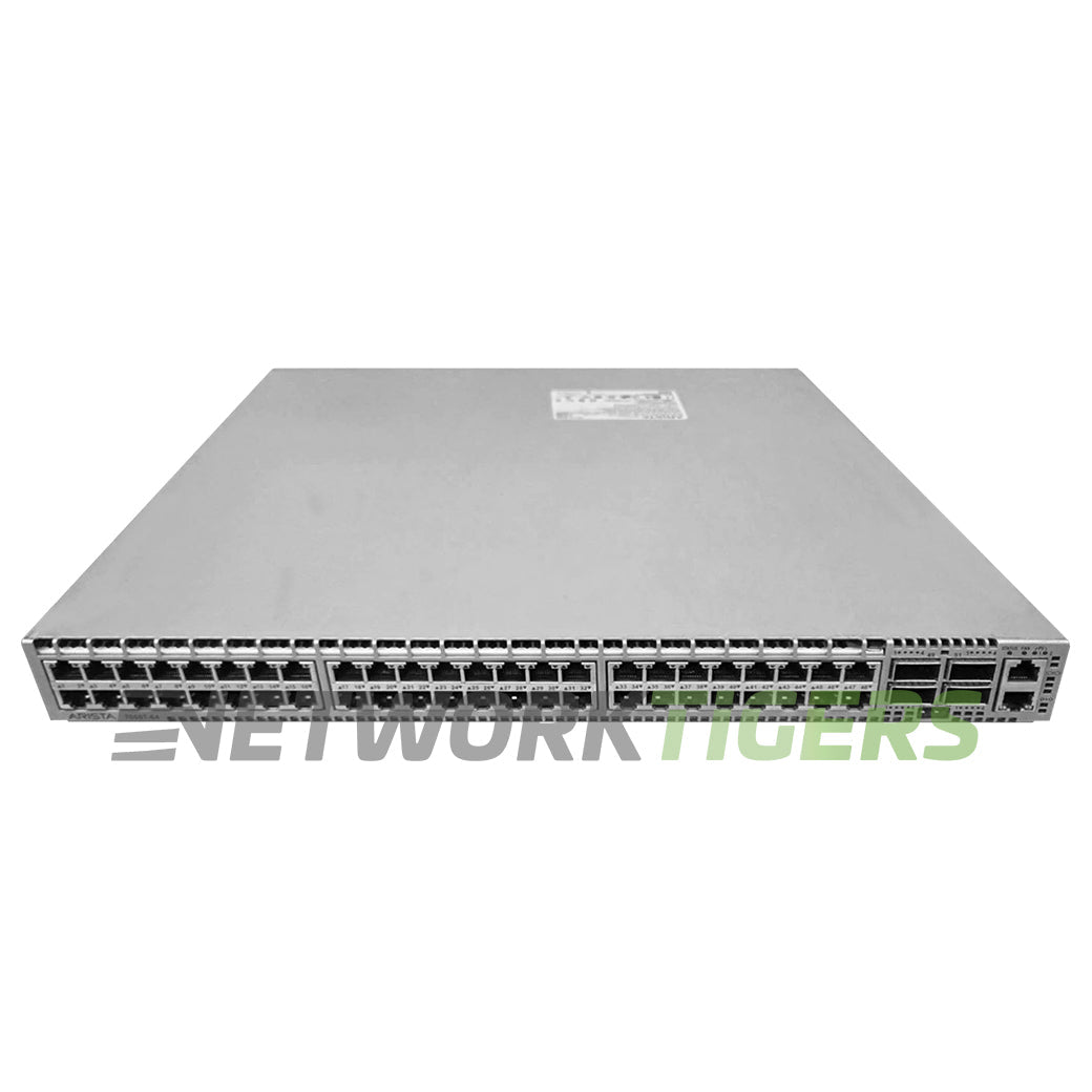 Arista DCS-7050T-64-R 48x 10GB Copper 4x 40GB QSFP+ Back-to-Front Airflow Switch