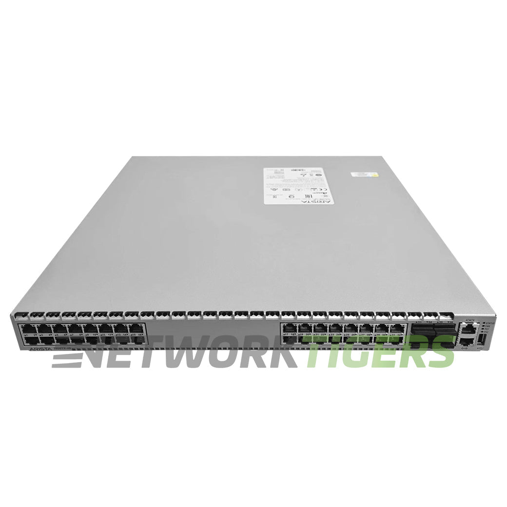 NEW Arista DCS-7050TX-48-R 32x 10GB Copper 4x 40GB QSFP+ B-F Airflow Switch