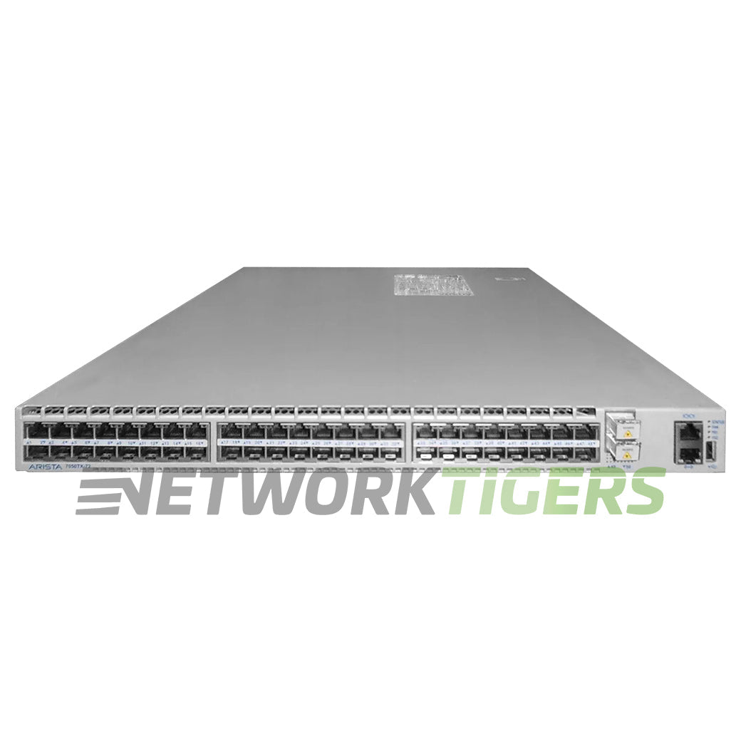 NEW Arista DCS-7050TX-72-R 48x 10GB Copper 6x 40GB (2x MXP) B-F Airflow Switch