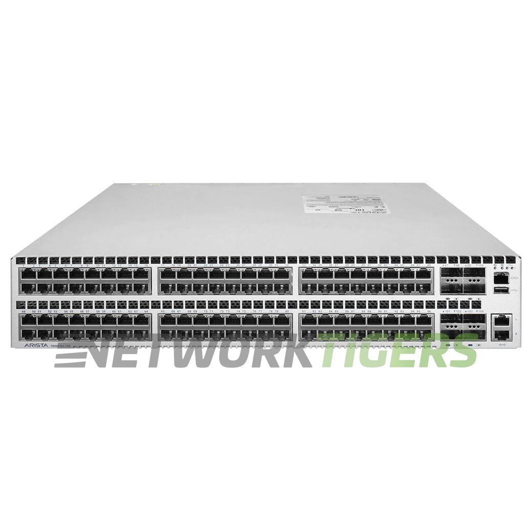 NEW Arista DCS-7050TX2-128-R 96x 10GB Copper 8x 40GB QSFP+ B-F Air Switch