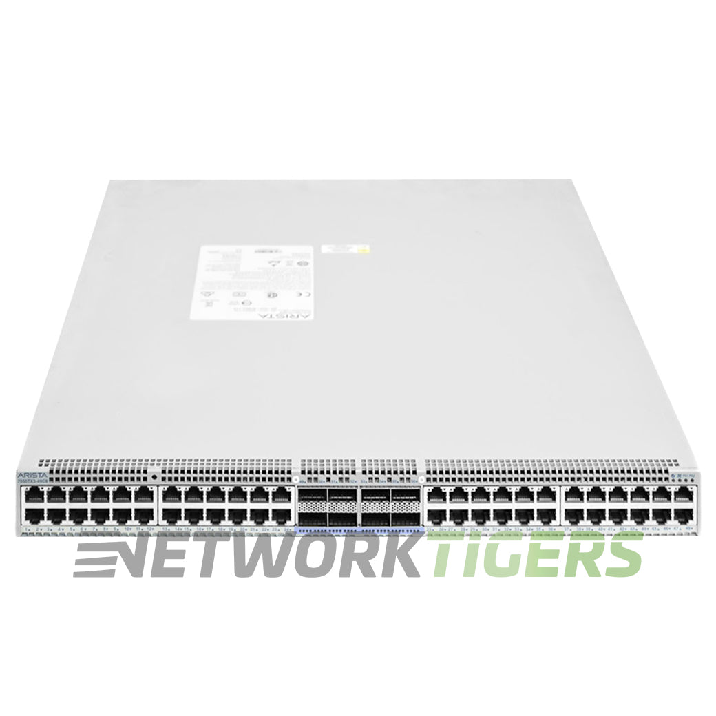 NEW Arista DCS-7050TX3-48C8-R 48x 10GB RJ45 8x 100GB QSFP100 B-F Air Switch