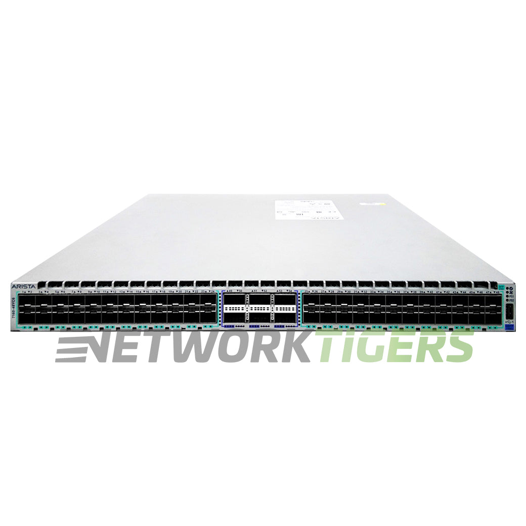 Arista DCS-7160-48YC6-R 48x 25GB SFP+ 6x 100GB QSFP Back-to-Front Airflow Switch
