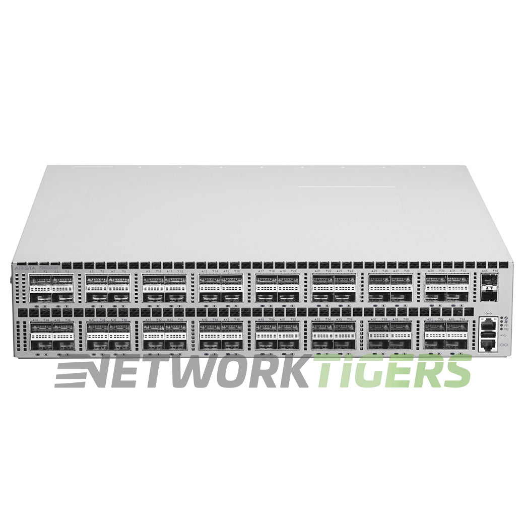 NEW Arista HPE DCS-7260CX-64-R JH800A 64x 100GB QSFP100 2x 10GB SFP+ B-F Switch