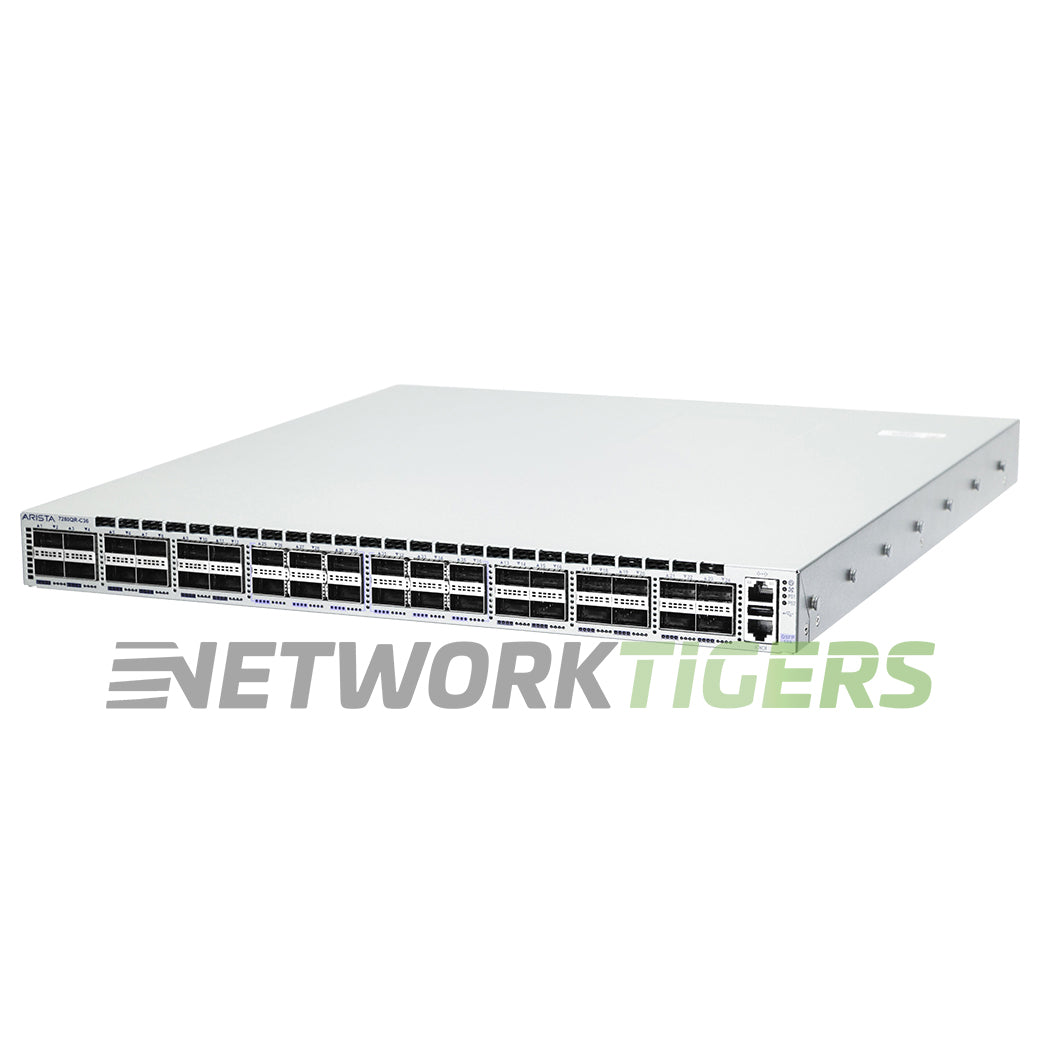 Arista DCS-7280QR-C36-M-F 24x 40GB QSFP+ 12x 100GB QSFP F-B Airflow Switch