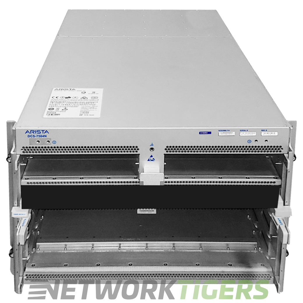 Arista DCS-7504N-CH 7500R2 Series 2x SV Slot 4x LC Slot 6x Fabric Slot Chassis