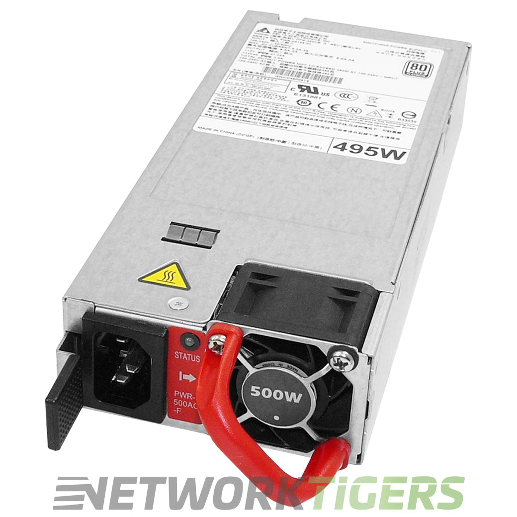 NEW Arista PWR-500AC-F 7050SX Series 500W AC F-B Air (Red) Switch Power Supply