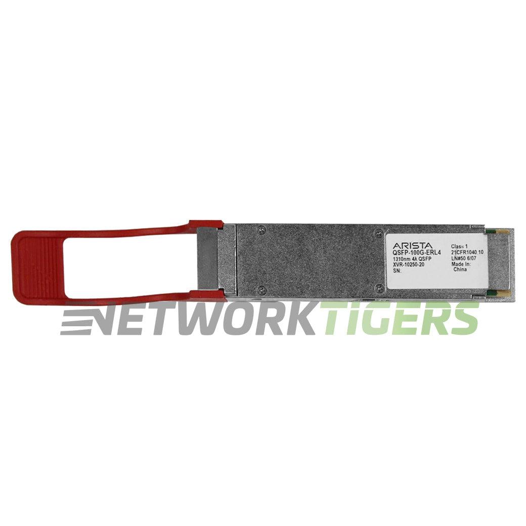 NEW Arista QSFP-100G-ERL4 100GBASE-ERL4 30-40km SMF Transceiver QSFP28