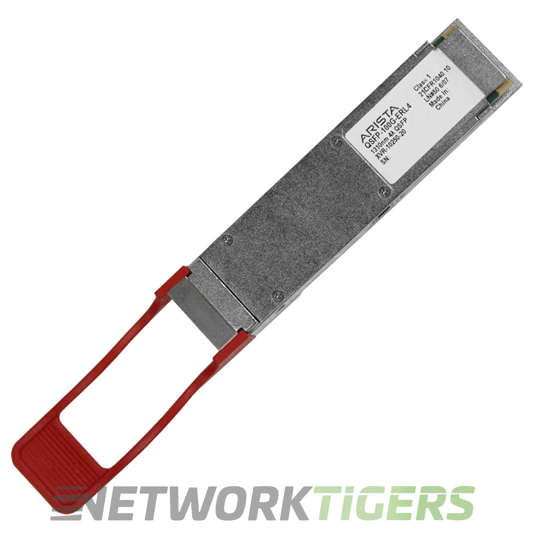 NEW Arista QSFP-100G-ERL4 100GBASE-ERL4 30-40km SMF Transceiver QSFP28